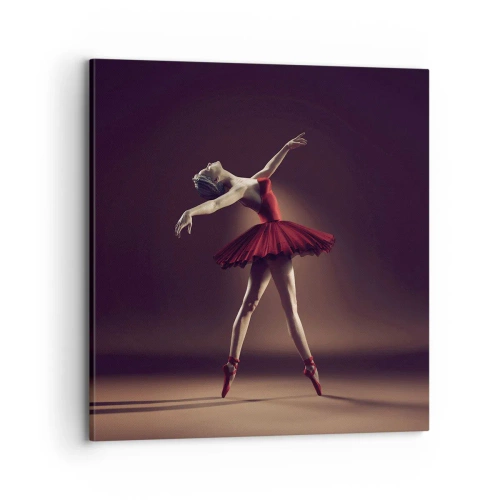 Canvas picture - Prima Ballerina - 70x70 cm