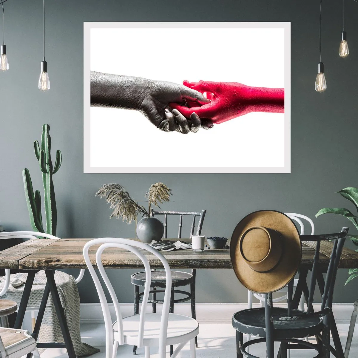 Poster - Together, although Different - 70x50 cm