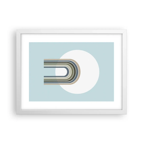 Poster in white frmae - Irresistible Attraction - 40x30 cm