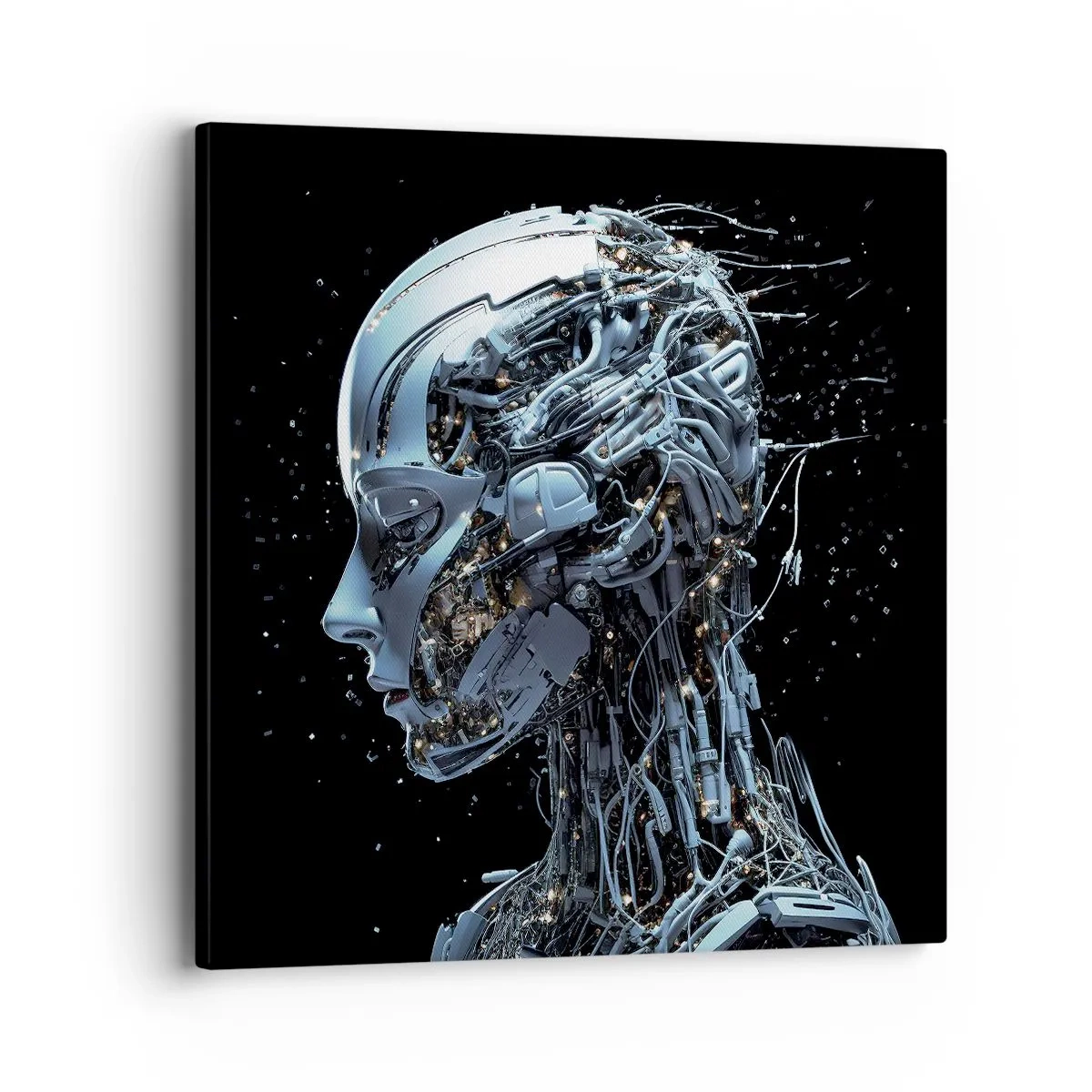 Canvas picture - Technology Is a Woman - 40x40 cm