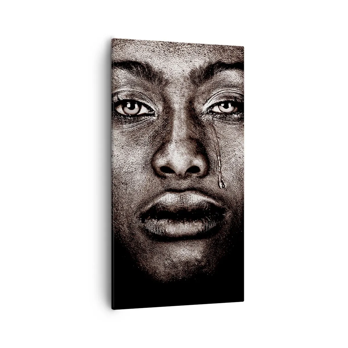 Canvas picture - One Tear - 55x100 cm