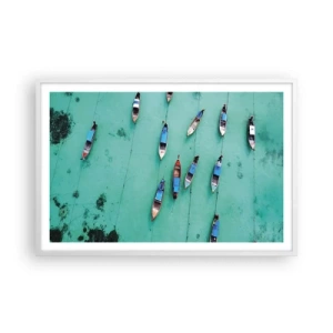 Poster in white frmae - In Joyful Expectation - 91x61 cm