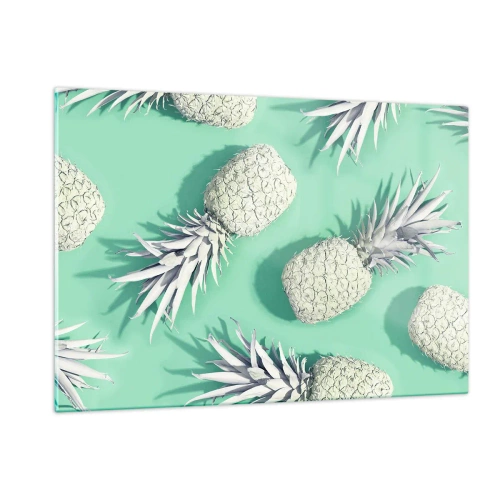 Glass picture - It Combines Well with Mint - 120x80 cm