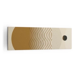 Canvas picture - About the Origin of Geometrical Figures - 160x50 cm