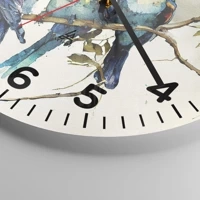 Clock face with numbers