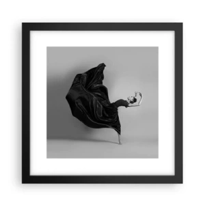Poster in black frame - On the Wings of Music - 30x30 cm