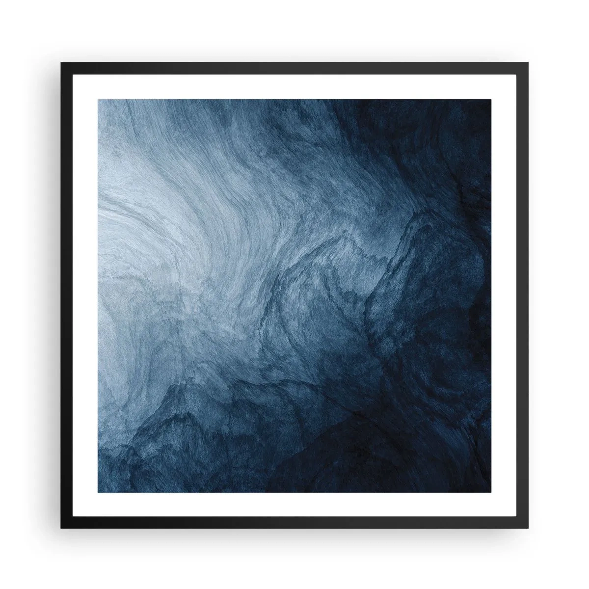 Poster in black frame - Going Deep - 60x60 cm