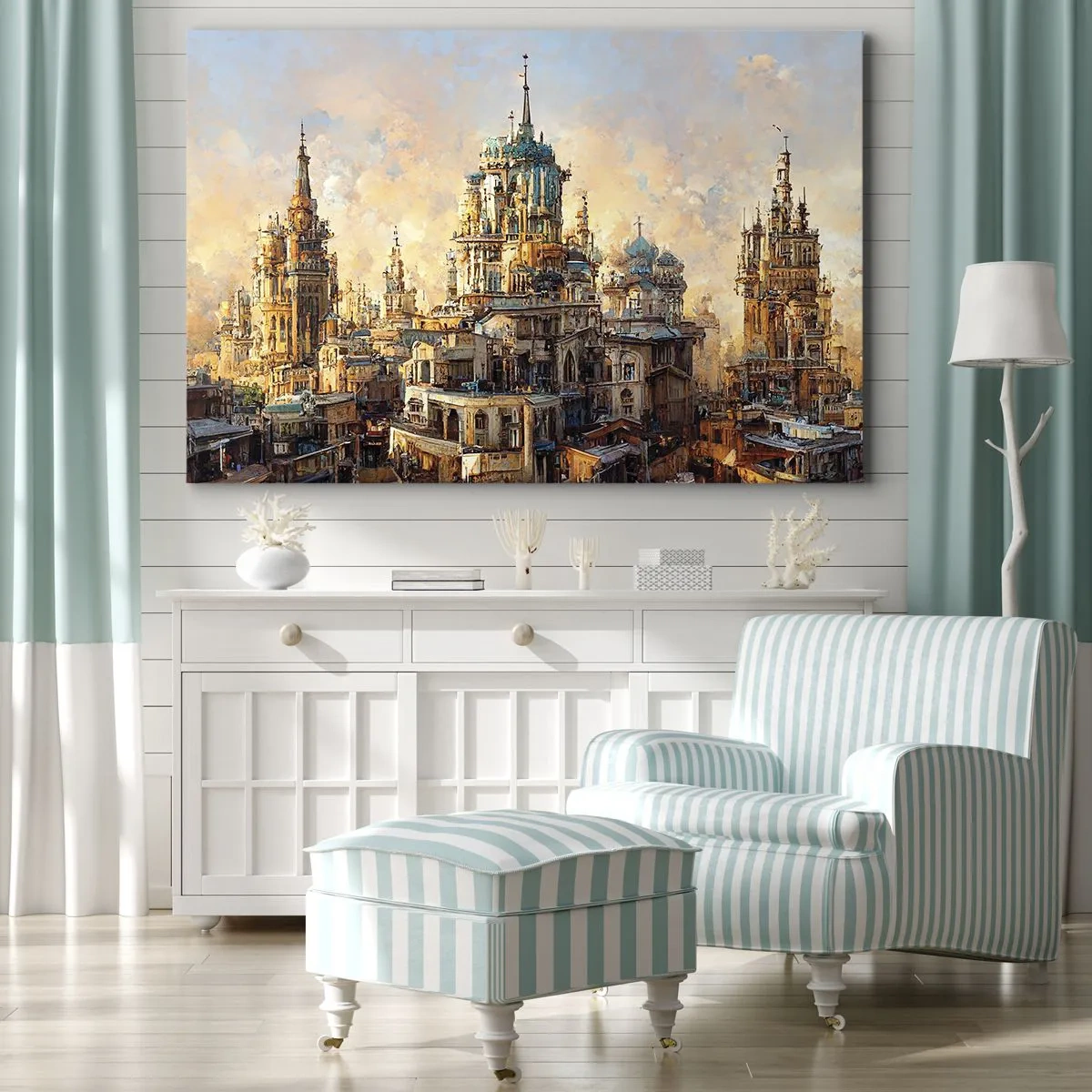 Canvas picture - City of Cities - 120x80 cm
