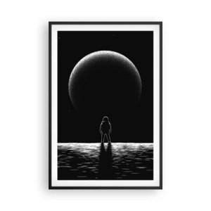 Poster in black frame - Face to Face - 61x91 cm