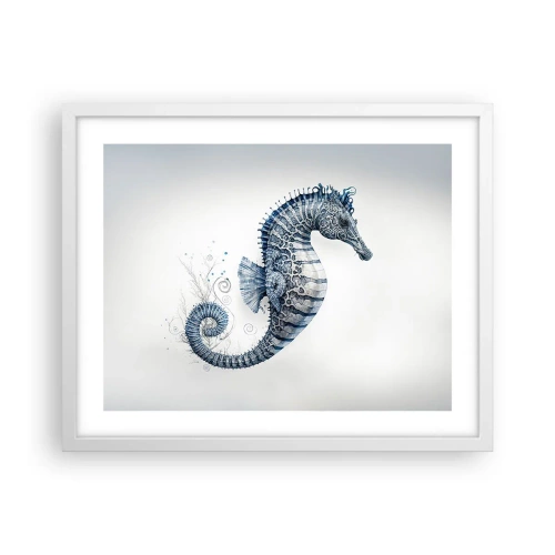 Poster in white frmae - Subtle Joke of Nature - 50x40 cm