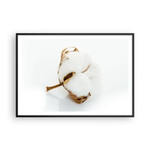 Poster in black frame - Soft By Nature - 100x70 cm