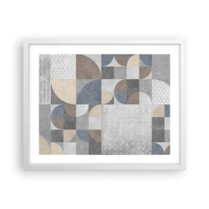 Poster in white frmae - Ceramic Fantasy - 50x40 cm