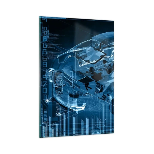 Glass picture - Engineering Anatomy - 80x120 cm