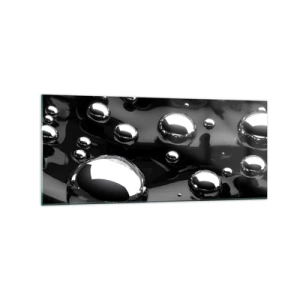 Glass picture - From Black Depths - 120x50 cm