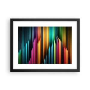 Poster in black frame - Light Organs - 40x30 cm