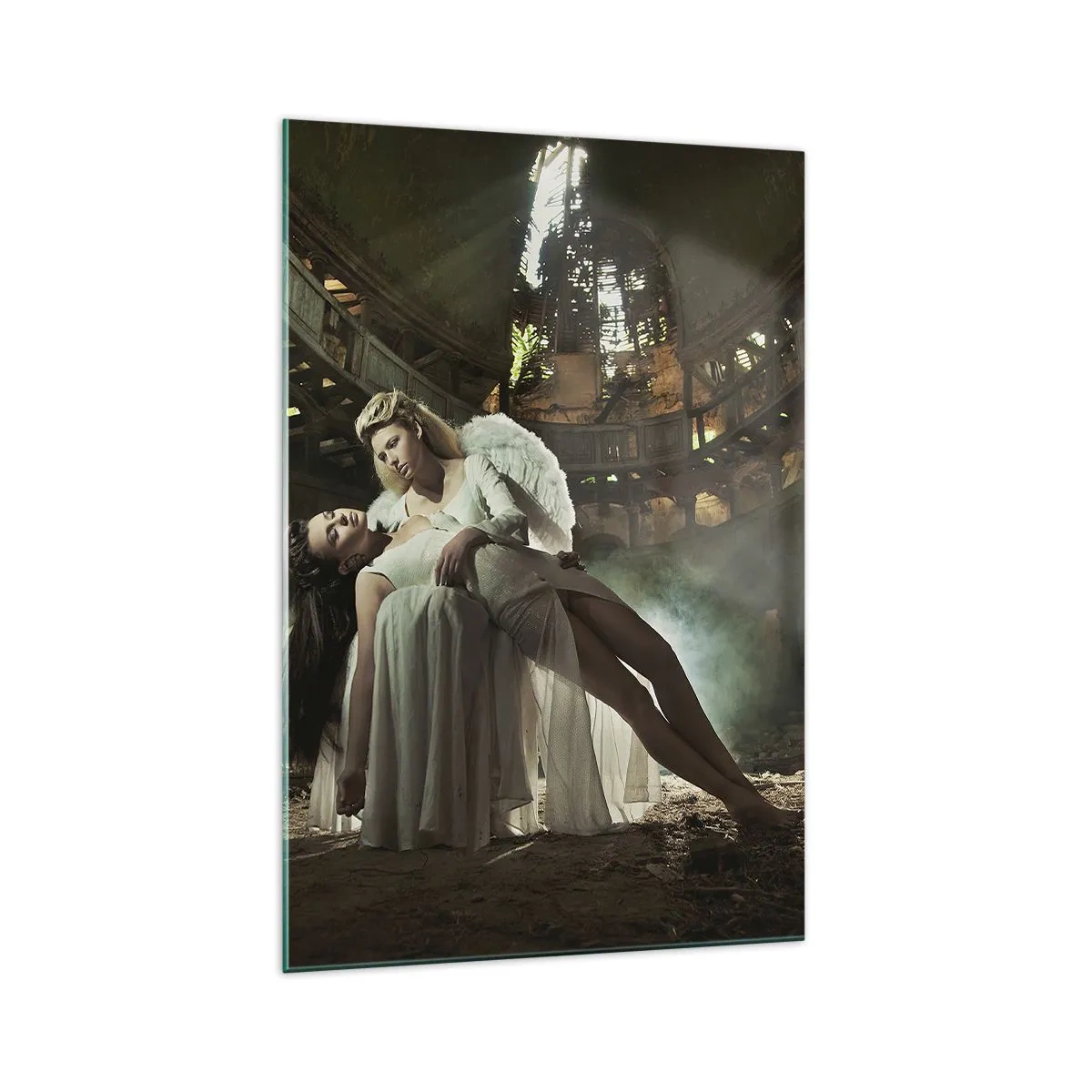 Glass picture - Spirit of Old Theatre - 70x100 cm