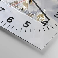 Clock face with numbers