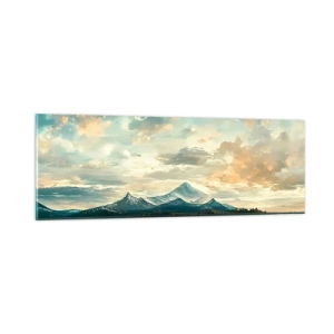 Glass picture - Under Heaven's Protection - 90x30 cm