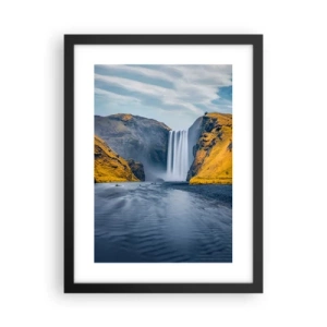 Poster in black frame - Eternal Being, Eternal Movement - 30x40 cm