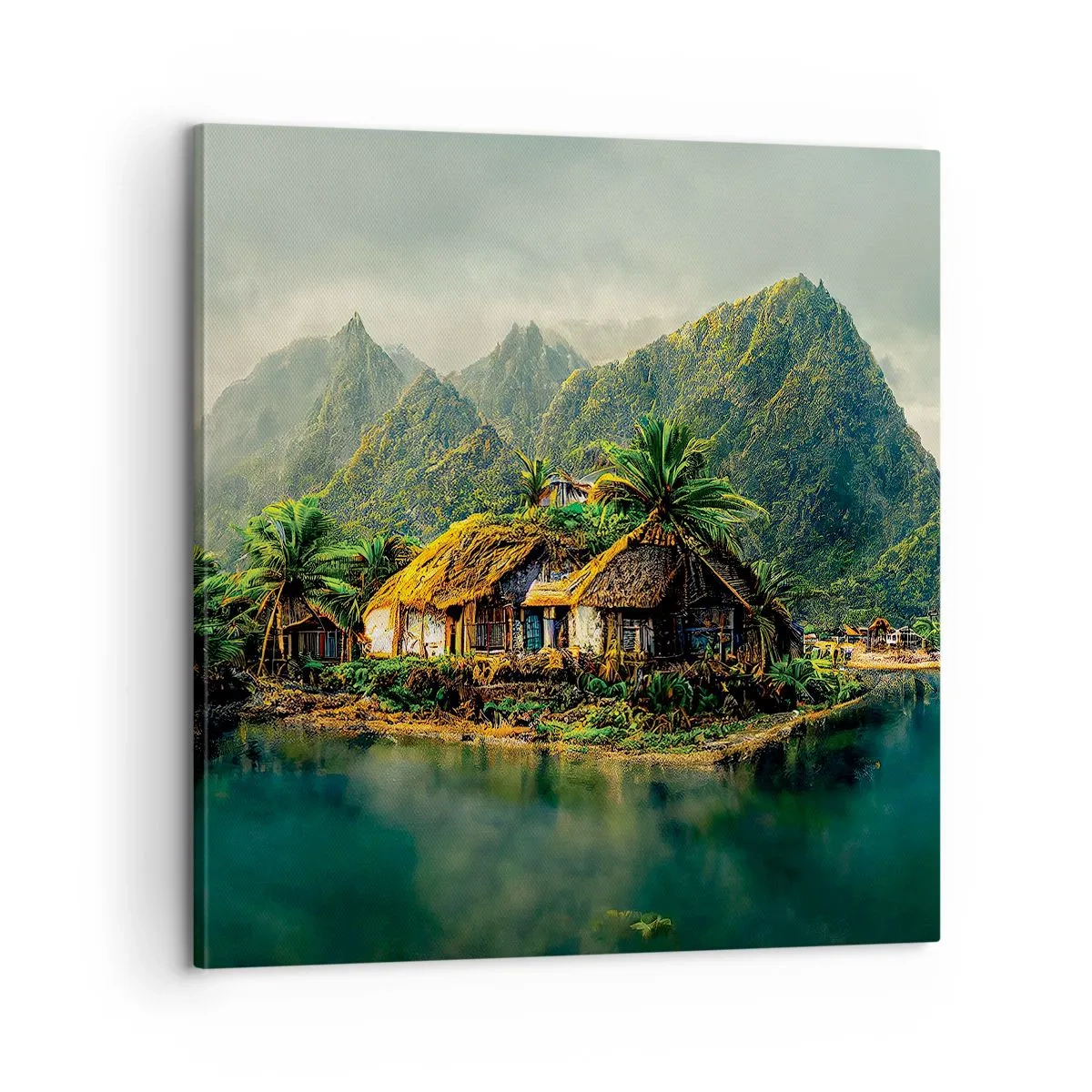 Canvas picture - Tropical Paradise - 60x60 cm