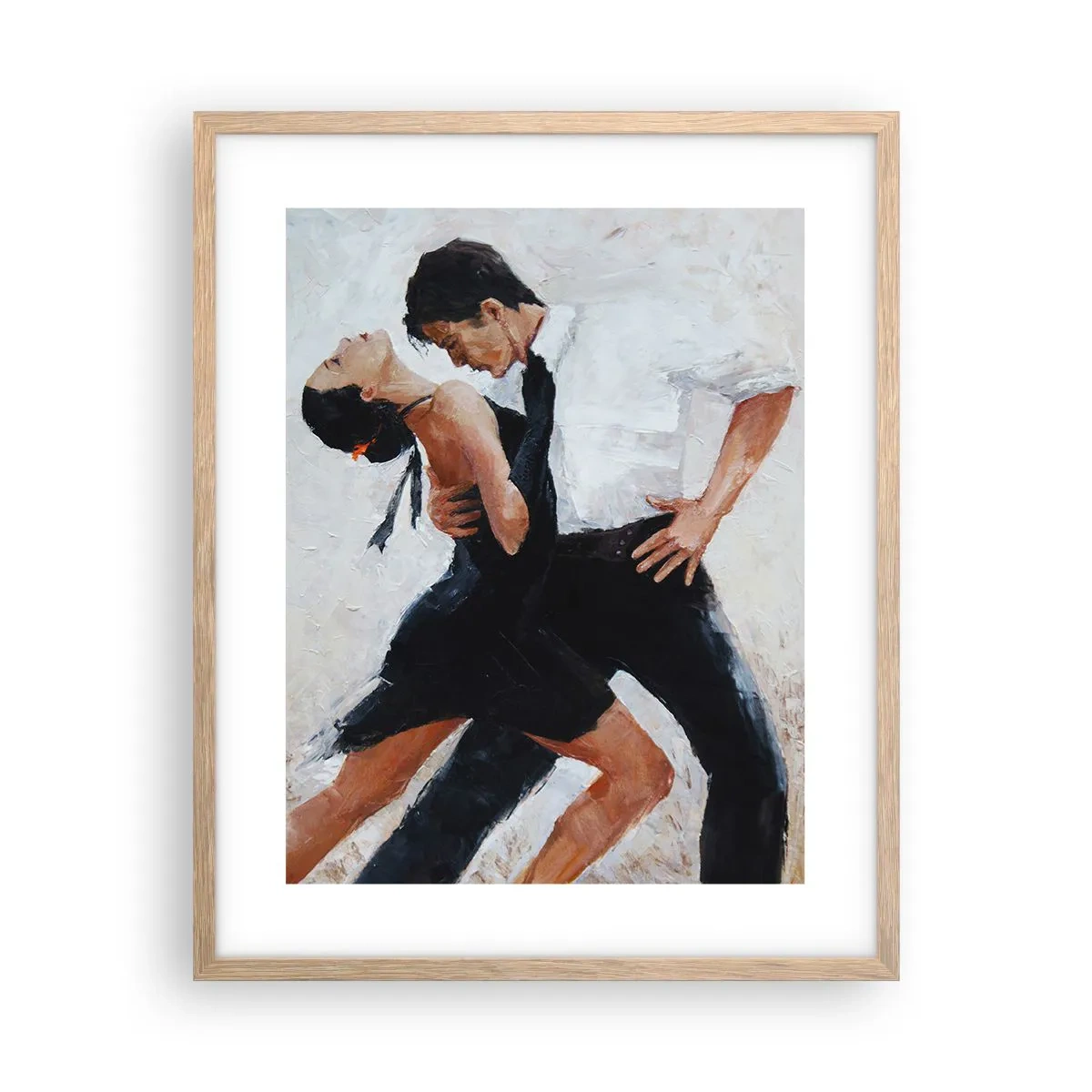 Poster in light oak frame - Tango of My Dreams - 40x50 cm