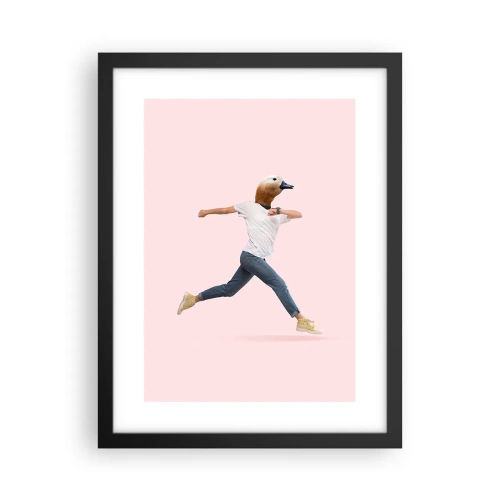 Poster in black frame - Pinch of Absurd - 30x40 cm