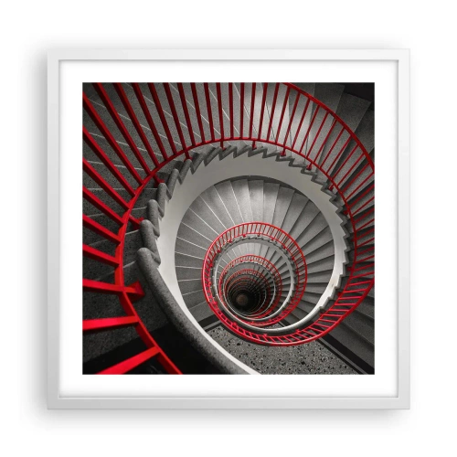 Poster in white frmae - Games of Architecture - 50x50 cm