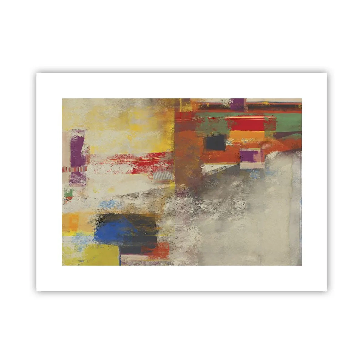 Poster - Geometry of Colours - 40x30 cm