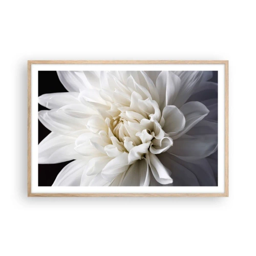 Poster in light oak frame - Bride's Morning - 91x61 cm