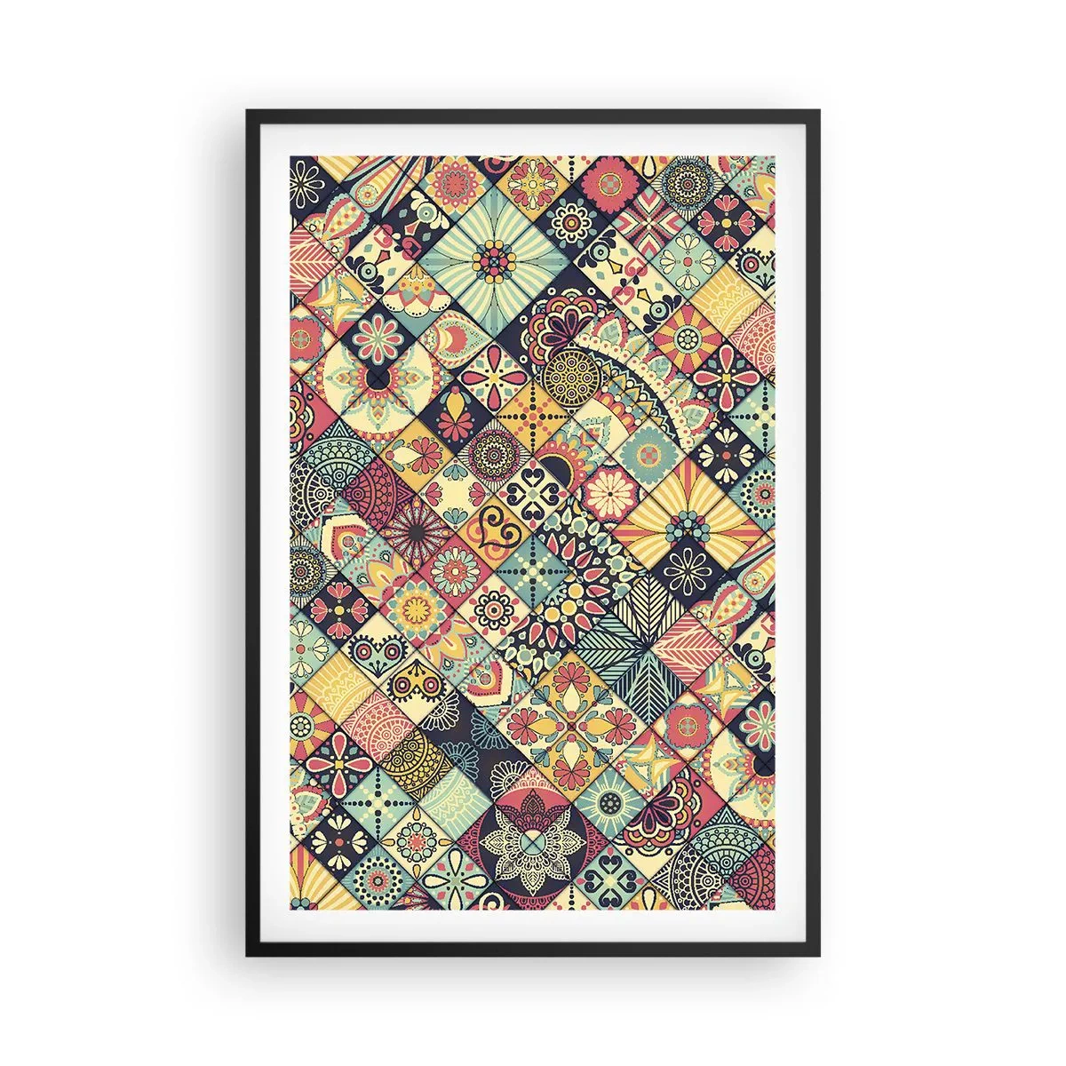 Poster in black frame - Moroccan Style - 61x91 cm