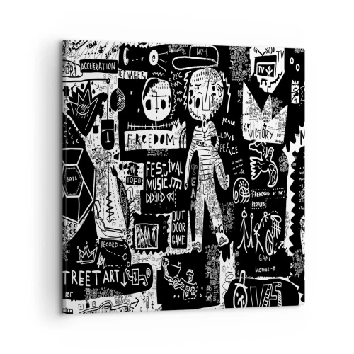 Canvas picture - Rights and Joys of Youth - 50x50 cm