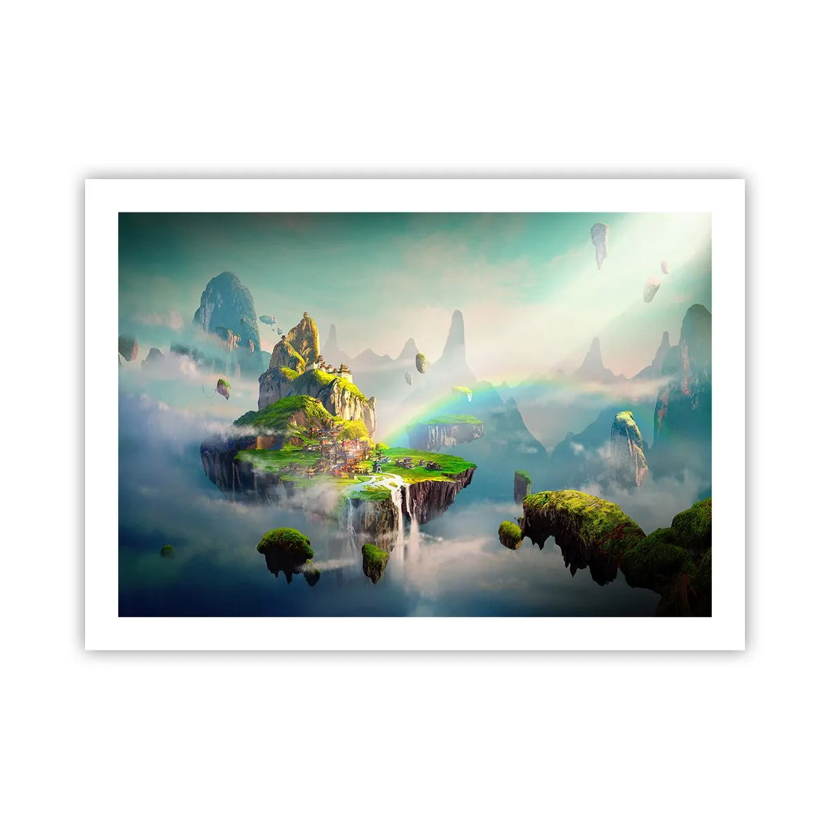 Poster - Internal Heaven - Happy Islands - 70x50 cm
