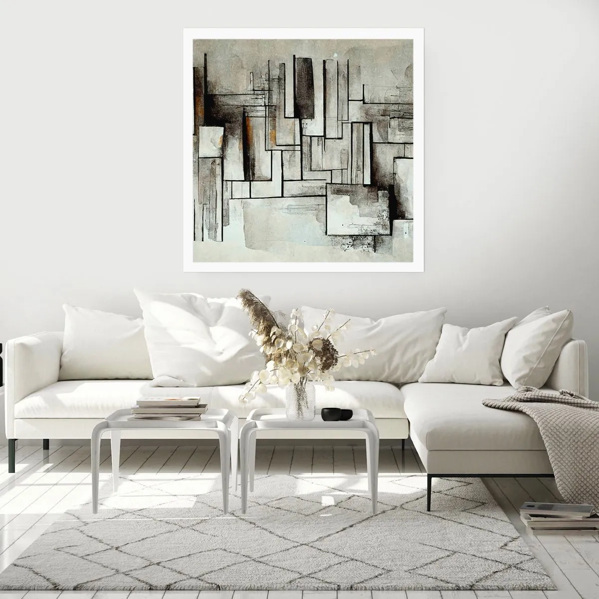 Poster - Power of Simplicity - 60x60 cm