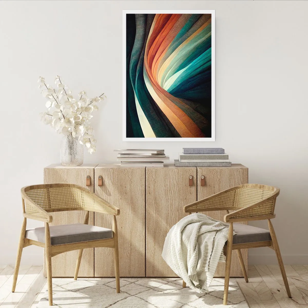 Poster - Woven from Colours - 50x70 cm