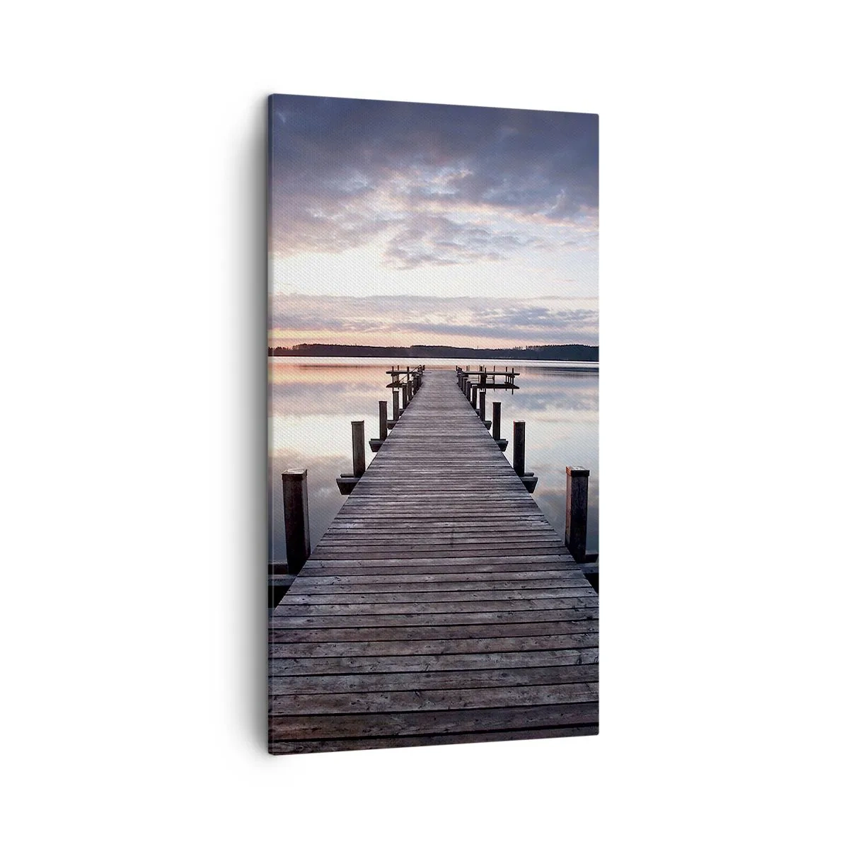 Canvas picture - Quiet Border of Night and Day - 45x80 cm