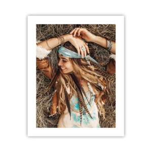 Poster - On the Way to the Summer of Love - 40x50 cm