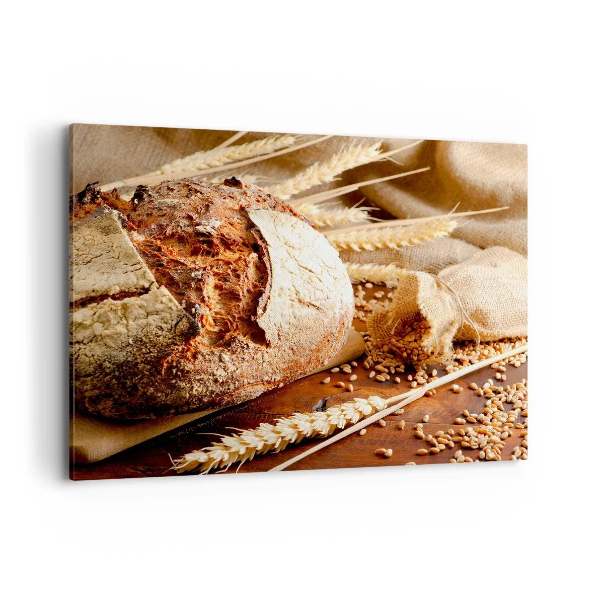 Canvas picture - Tasty, Fragrant, Crunchy - 100x70 cm