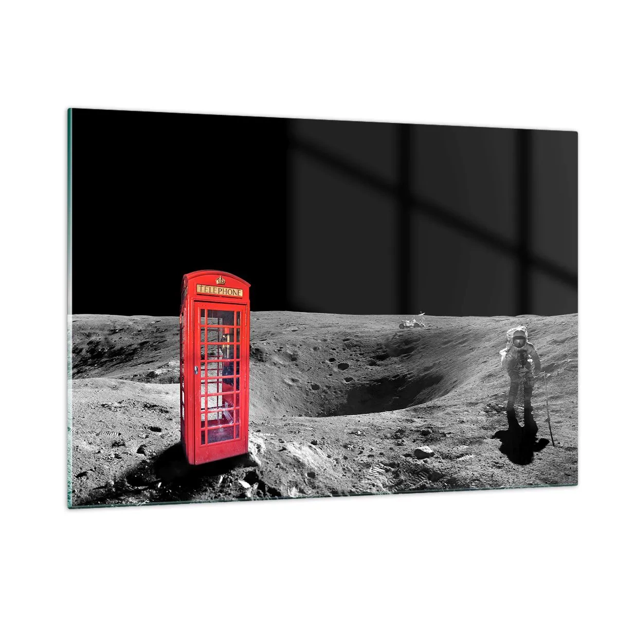 Glass picture - Space Joke - 120x80 cm