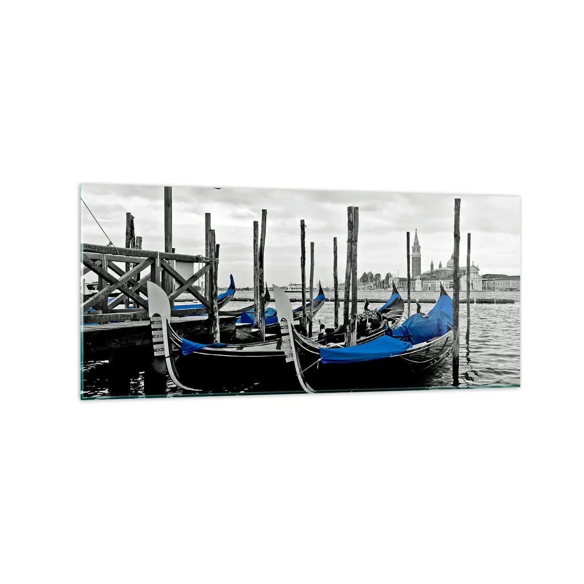 Glass picture - Thoughtful Venice  - 120x50 cm