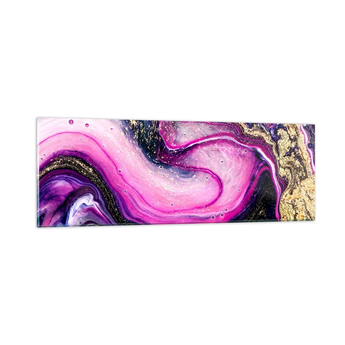 Glass picture - Behind the Scenes - 90x30 cm