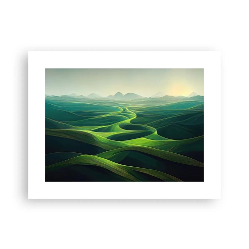 Poster - In Green Valleys - 40x30 cm