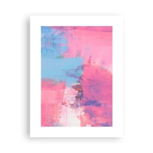 Poster - Pink, Blue and a Pinch of Light - 30x40 cm