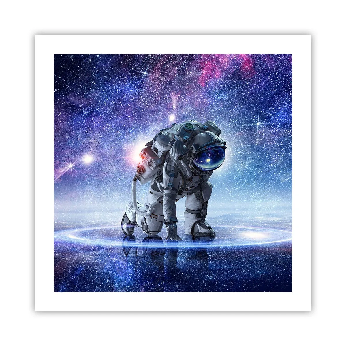 Poster - Starry Night above Me - 50x50 cm
