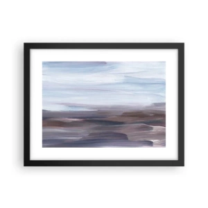 Poster in black frame - Elements: Water - 40x30 cm