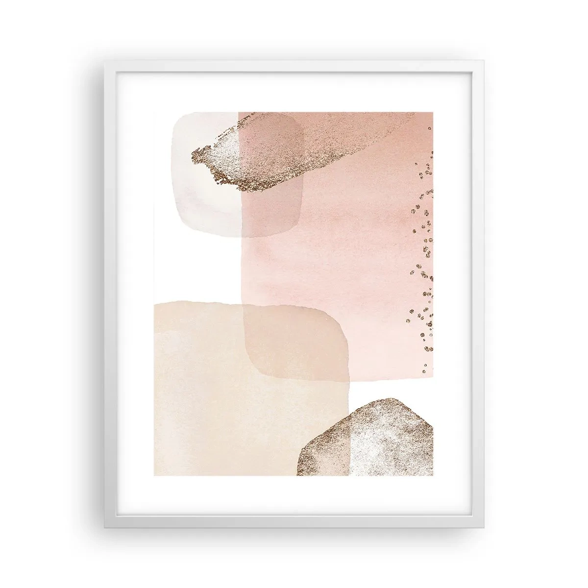 Poster in white frmae - Look through Colour - 40x50 cm