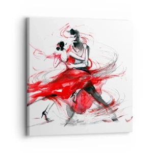 Canvas picture - Tango - Rhythm of Passion - 30x30 cm