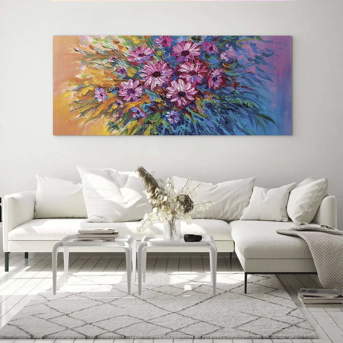 Glass picture - Energy of Life - 100x40 cm