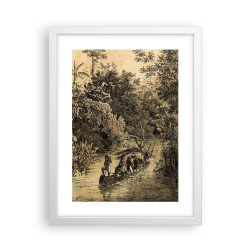 Poster in white frmae - Journey to the Spring - 30x40 cm