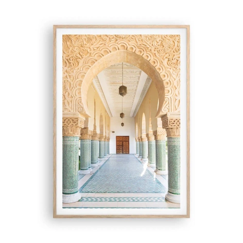 Poster in light oak frame - From Scheherazade's Tale - 70x100 cm