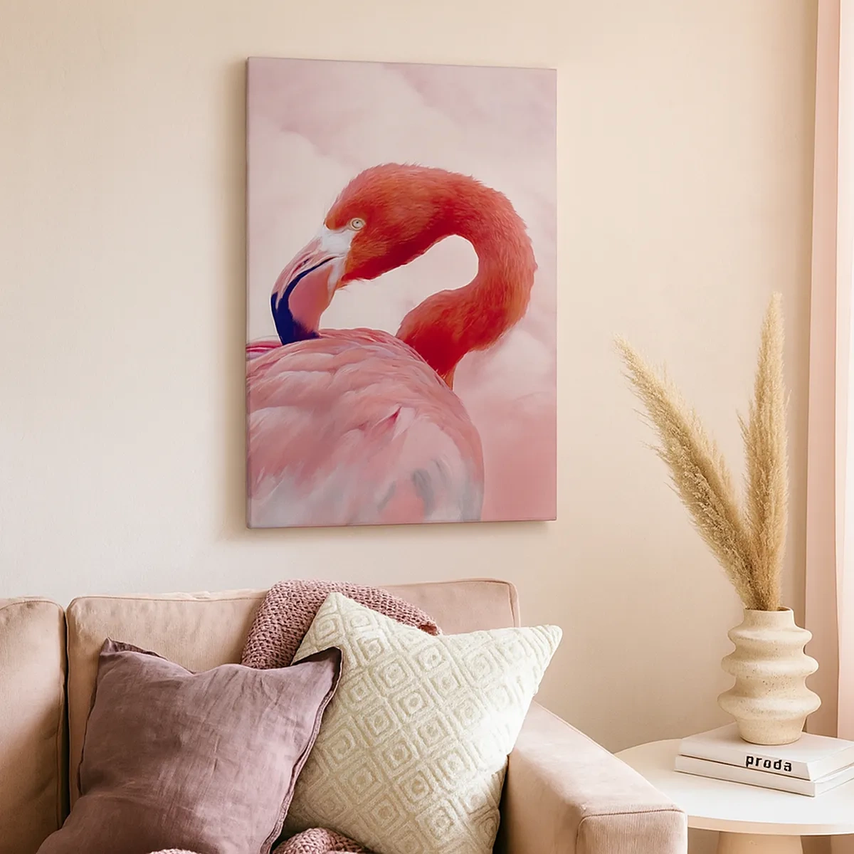 Canvas picture - Bird Look - 50x70 cm